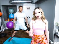 Flexible MYLF Alaina Taylor Gets Pounded On The Floor