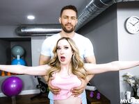 Flexible MYLF Alaina Taylor Gets Pounded On The Floor