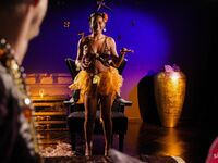 Dark-skinned Beauty With Natural Tits Gets A Good Dicking From Her Man photos (Anna De Ville, Samantha Cruuz)