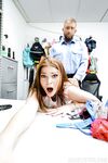Naughty Redhead Thief Katerina Deville Gets Punished For Stealing