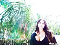 Raven-haired Bombshell Suttin Can't Wait To Get Fucked