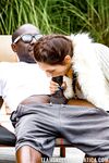 Small-tit Vixen Rachel Adjani Pleasures Her Horny Black Lover Outdoors