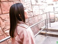 Pretty Brunette Aria Lee Sucks And Rides Hard Pecker In POV