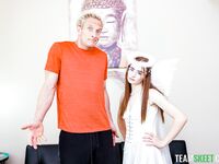 Redhead Angel Reese Robbins Gets Properly Fucked In The Living Room