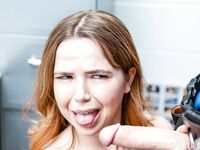 Naughty Redhead Teen Alina West Shagged By Cocky Security Guard