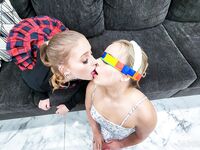 Anna Claire Clouds And Laney Grey Take Turns Getting Their Wet Pussies Drilled