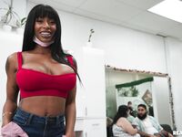 Sarai Minx And Savannah Storm Share Big Black Cock photos (Savanah Storm)