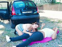 Pigtailed Minx Agatha Shay Gets Properly Fucked Outdoors