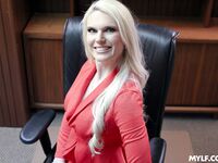 Long-haired MYLF Sydny Davis Gets Fucked By Cocky Principal