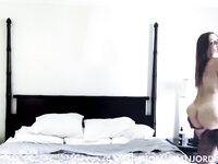 Dazzling Brunette Havana Bleu Takes Good Care Of BBC