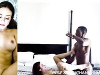 Dazzling Brunette Havana Bleu Takes Good Care Of BBC