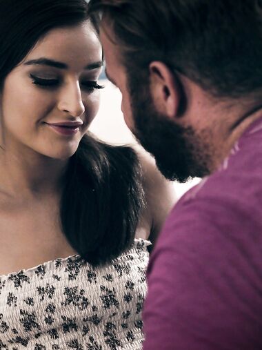 Exotic Gal With Natural Breasts Takes Good Care Of Brock's Cock photos (Emily Willis)