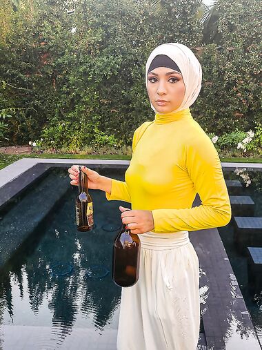 Beautiful Arab Girl With Natural Breasts Gets Screwed In POV photos (Nina Nieves)