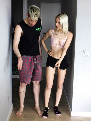 Skinny Blonde Teen Fucking Stepbrother photos (Christy White, Nek Sinner)