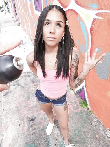 Smiley Latina Camila Cortez Rides Thick Throbbing Cock With Her Lingerie On