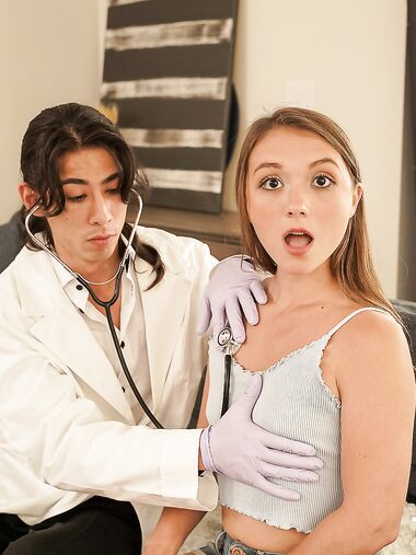 Young Babe Mira Monroe Gets Anally Fucked By Cocky Doctor