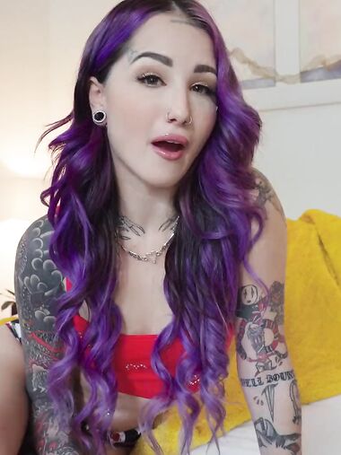 Inked Babe Valerica Steele Takes Good Care Of BBC