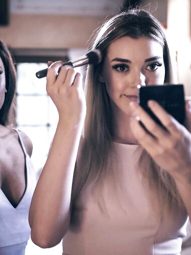 Anny Aurora And Demi Sutra Pleasuring Each Other In Bed