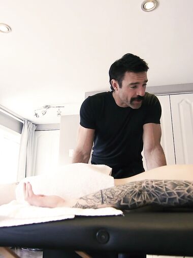 Cassie Cloutier Sucks Two Hard Dicks And Gets Fucked Balls Deep