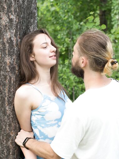 Tatiana A Gives A Great Head And Gets Fucked In The Field