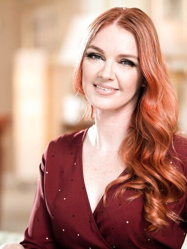 Redhead Bombshell Marie McCray Gets Fucked Balls Deep