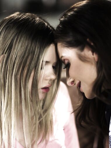 Coco Lovelock And Silvia Saige Pleasuring Each Other In The Living Room