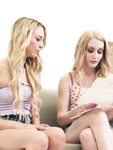 Lily Larimar And Emma Starletto Licking Each Other In Sixty-nine Position