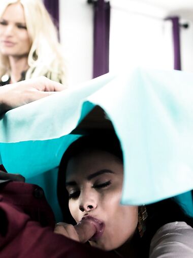 Violet Starr And Rachael Cavalli Getting Their Eager Holes Drilled