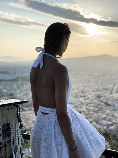 Tall Ukrainian model Jasmin Jass shows off her tight ass & her tiny teen tits