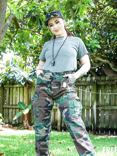 Young Army Babes Dani Blu And Callie Black Get Screwed In The Living Room