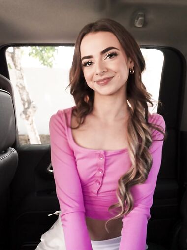 Barely Legal Teen With No Tits Gets Fucked Inside And Outside The Car photos (Nikki Nicole)
