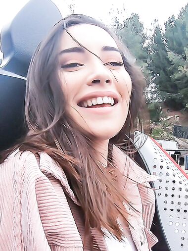 Pretty Brunette Aria Lee Sucks And Rides Hard Pecker In POV